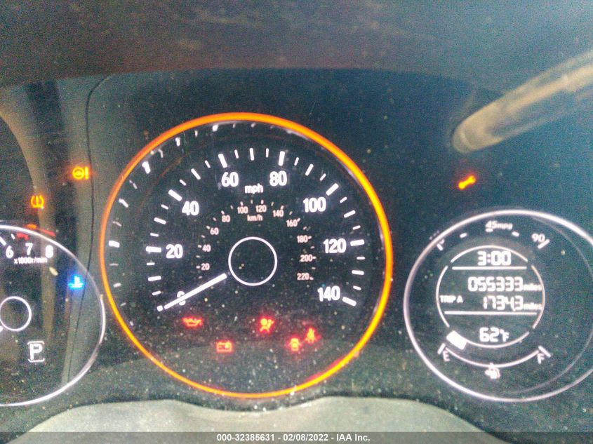 2019 HONDA HR-V LX 3CZRU5H37KG705717