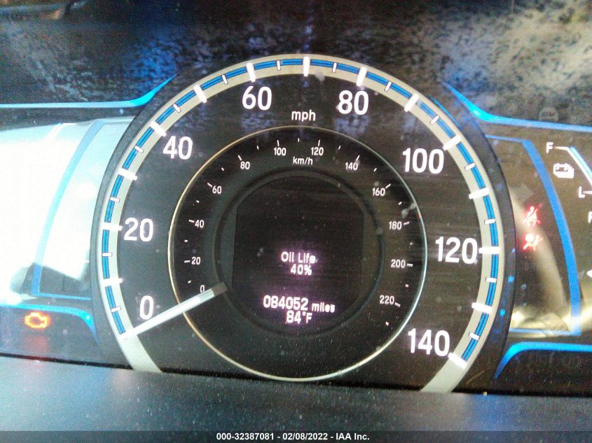 2017 HONDA ACCORD HYBRID EX-L JHMCR6F5XHC031144