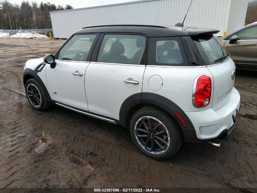 2016 MINI COOPER COUNTRYMAN S WMWZC5C51GWU03931