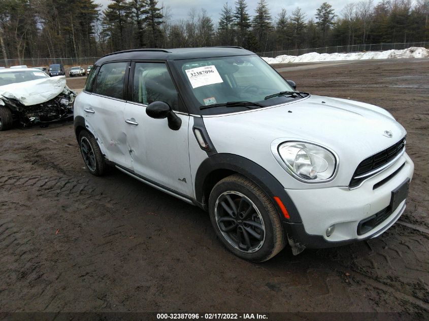 2016 MINI COOPER COUNTRYMAN S WMWZC5C51GWU03931