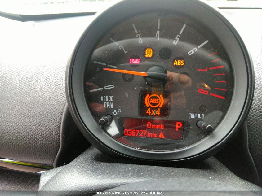 2016 MINI COOPER COUNTRYMAN S WMWZC5C51GWU03931