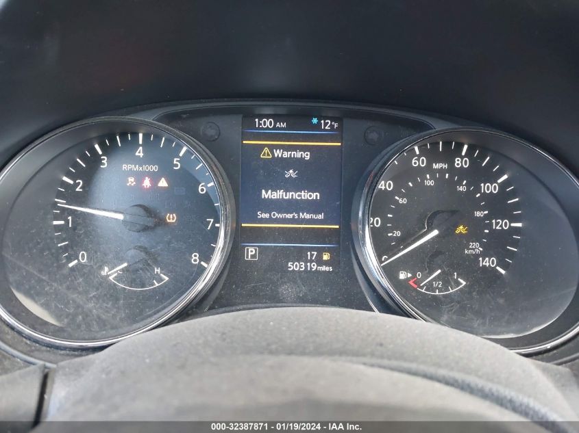 2019 NISSAN ROGUE SPORT S JN1BJ1CP1KW229276