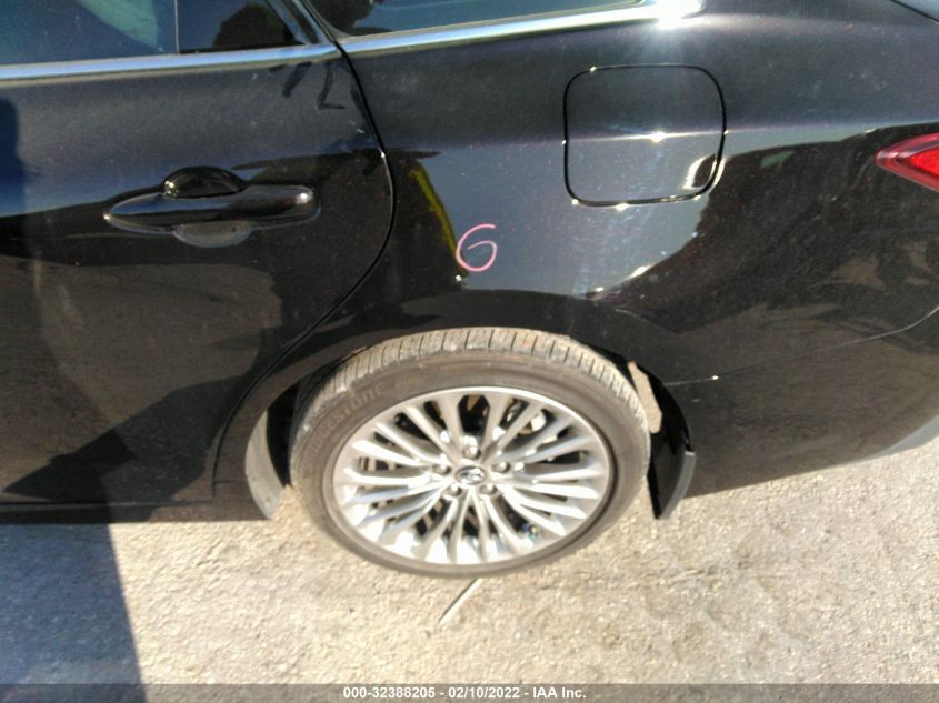 2019 TOYOTA AVALON HYBRID 4T1B21FB9KU007005