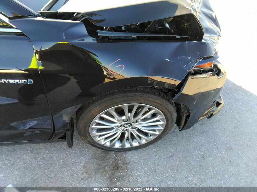 2019 TOYOTA AVALON HYBRID 4T1B21FB9KU007005