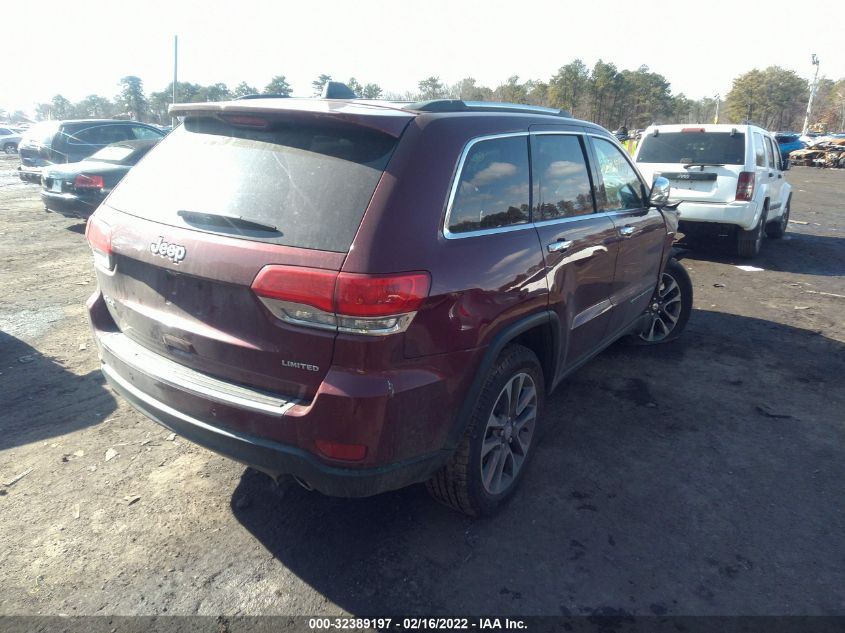 2018 JEEP GRAND CHEROKEE LIMITED 1C4RJFBG7JC251406
