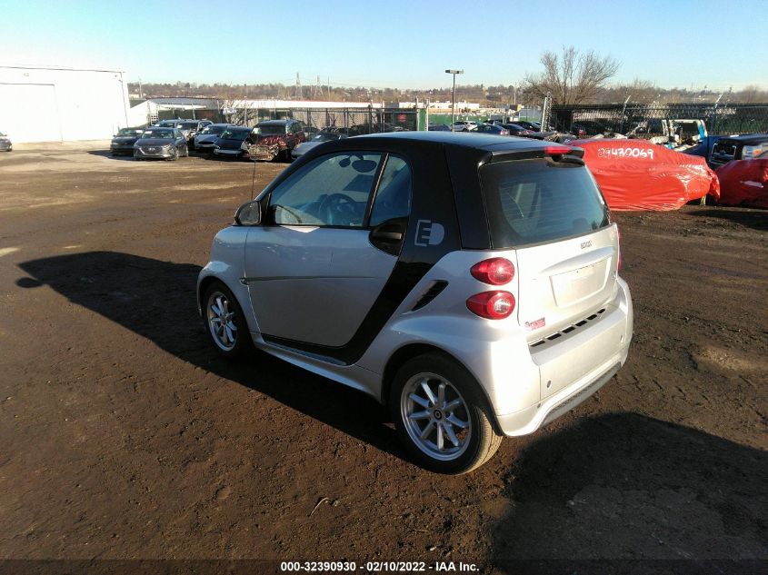 2015 SMART FORTWO ELECTRIC DRIVE PASSION WMEEJ9AA7FK834490