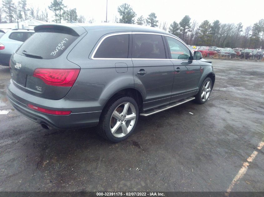 2014 AUDI Q7 3.0T S LINE PRESTIGE WA1DGAFEXED020188