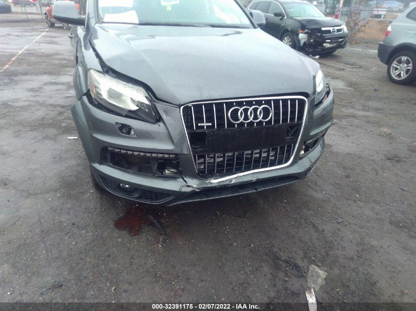 2014 AUDI Q7 3.0T S LINE PRESTIGE WA1DGAFEXED020188