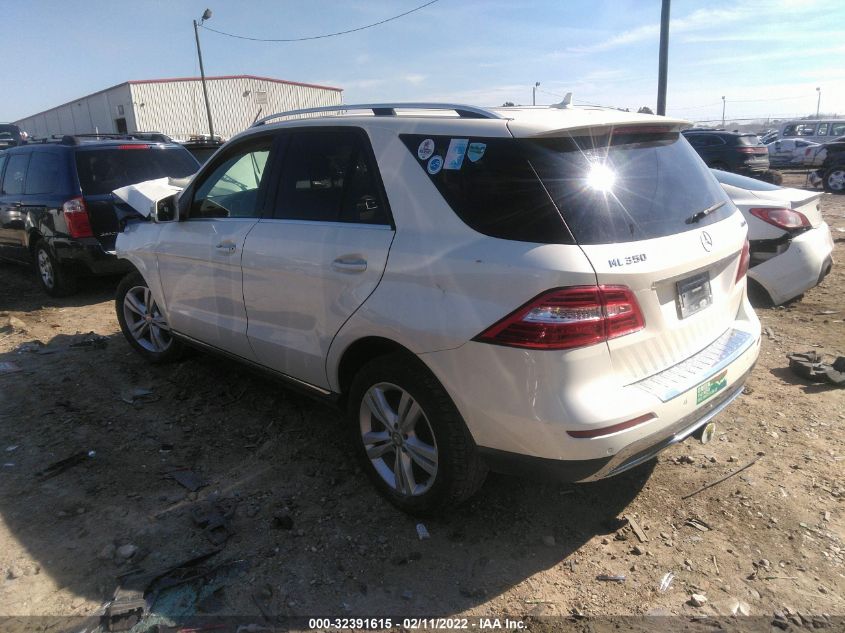 2013 MERCEDES-BENZ M-CLASS ML 350 4JGDA5HB4DA159262
