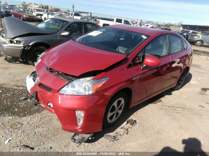 2015 TOYOTA PRIUS FOUR JTDKN3DU0F1953299