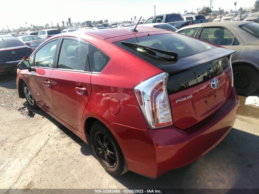 2015 TOYOTA PRIUS FOUR JTDKN3DU0F1953299
