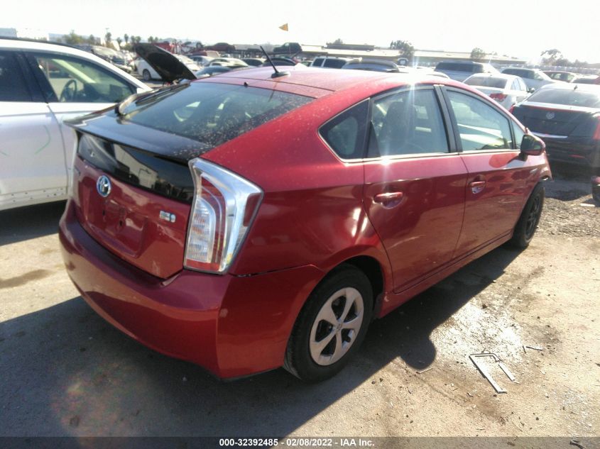2015 TOYOTA PRIUS FOUR JTDKN3DU0F1953299