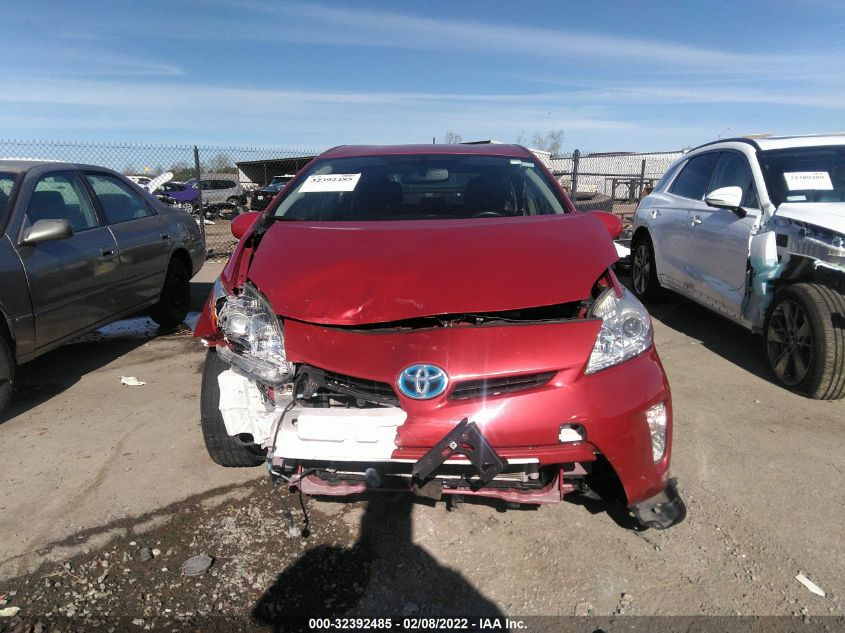 2015 TOYOTA PRIUS FOUR JTDKN3DU0F1953299