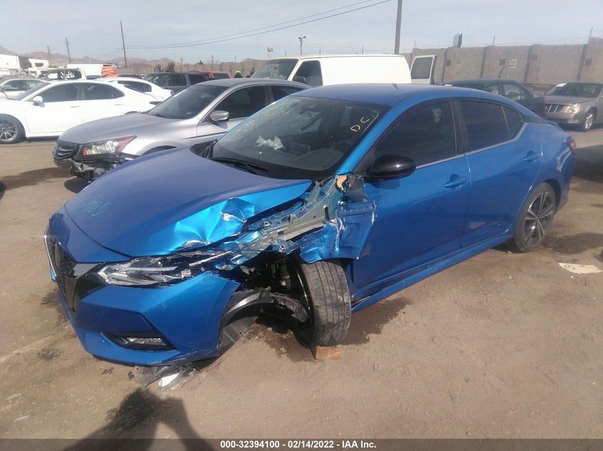 2020 NISSAN SENTRA VIN: 3N1AB8DV2LY239100