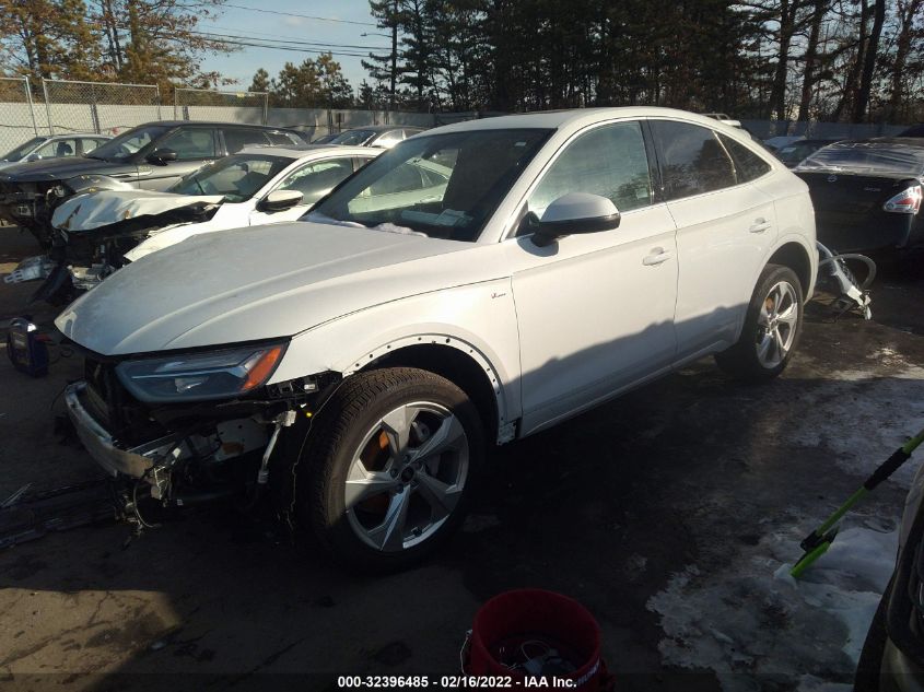 2022 AUDI Q5 SPORTBACK S LINE PREMIUM PLUS WA15AAFY5N2018991