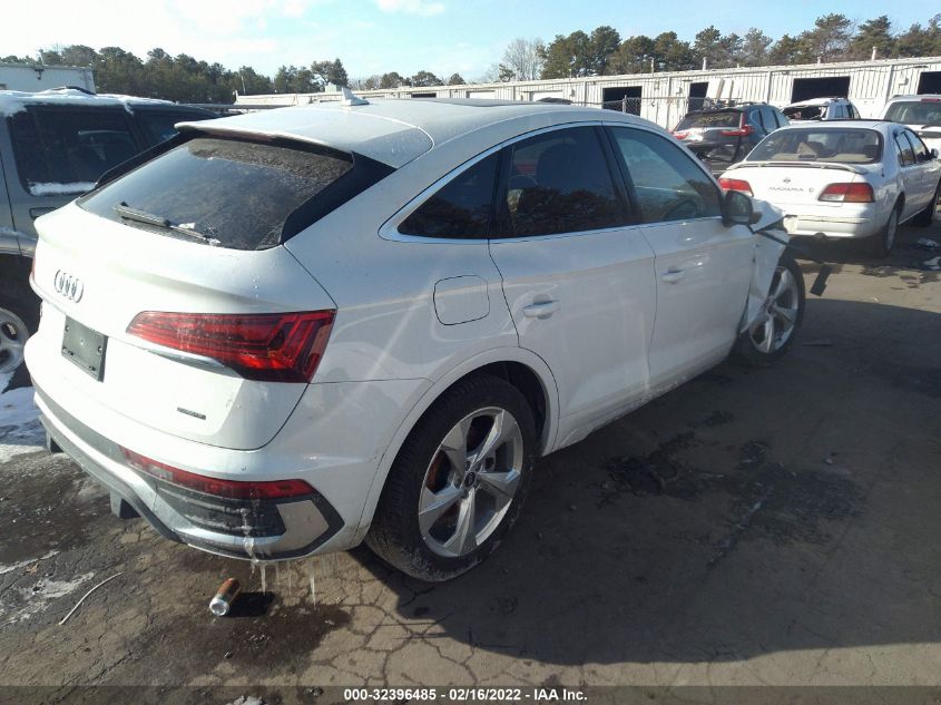 2022 AUDI Q5 SPORTBACK S LINE PREMIUM PLUS WA15AAFY5N2018991