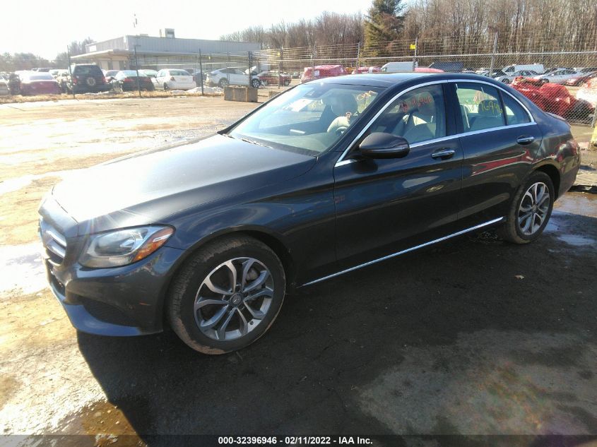 2016 MERCEDES-BENZ C-CLASS C 300 55SWF4KBXGU116055