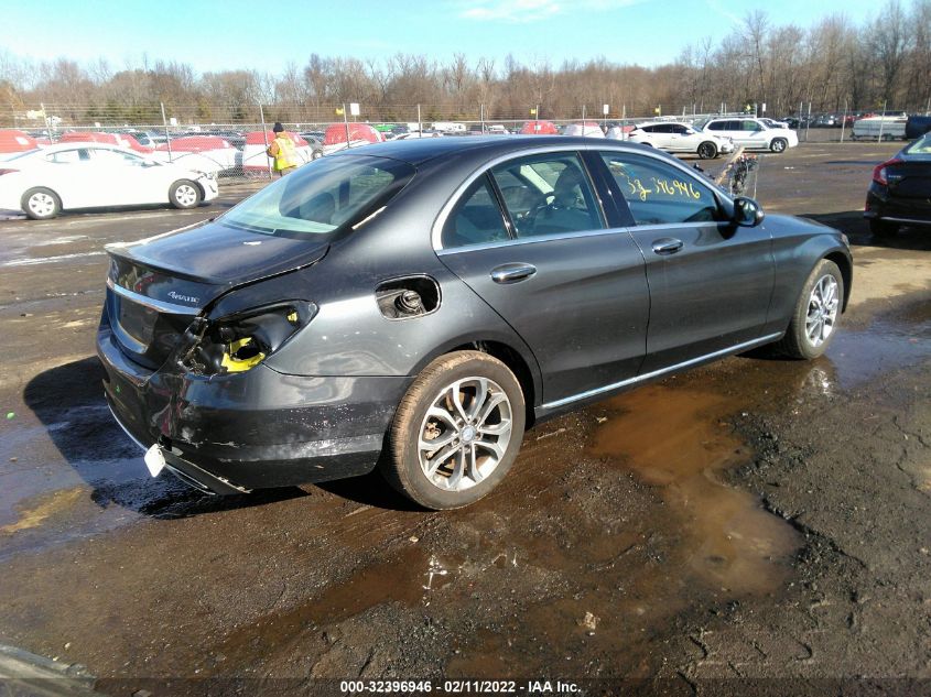 2016 MERCEDES-BENZ C-CLASS C 300 55SWF4KBXGU116055