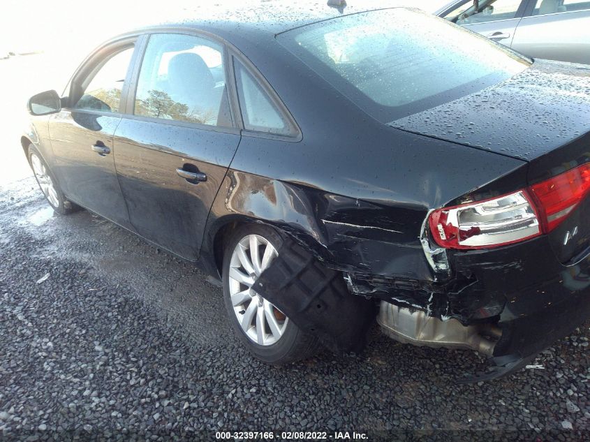 2013 AUDI A4 PREMIUM WAUBFAFL7DN032089