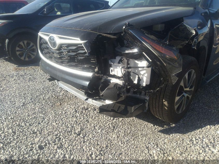 2021 TOYOTA HIGHLANDER XLE 5TDGZRBH4MS160574