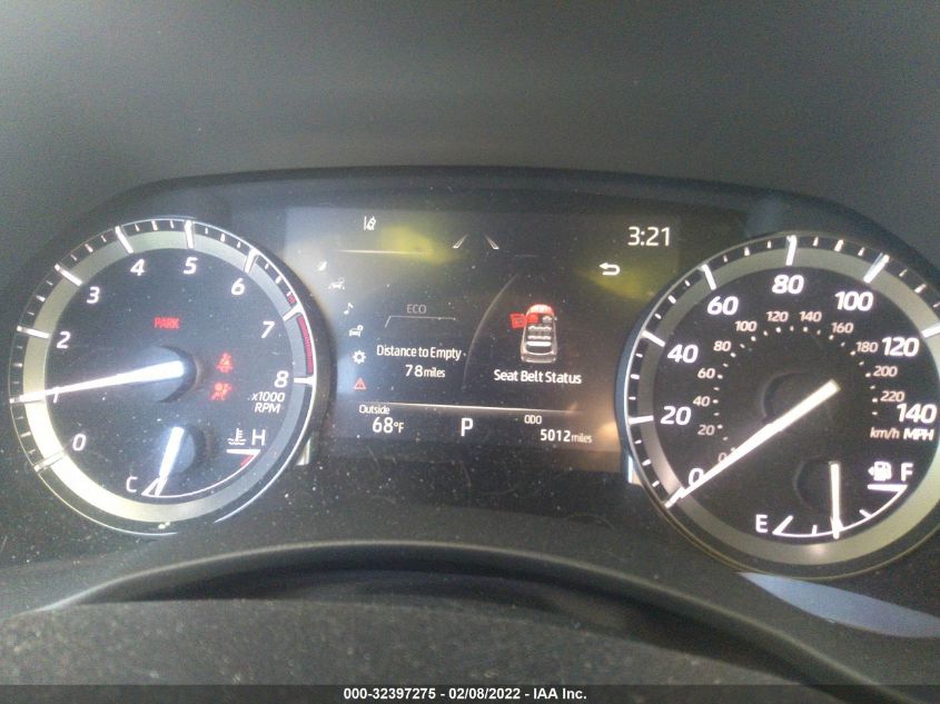 2021 TOYOTA HIGHLANDER XLE 5TDGZRBH4MS160574