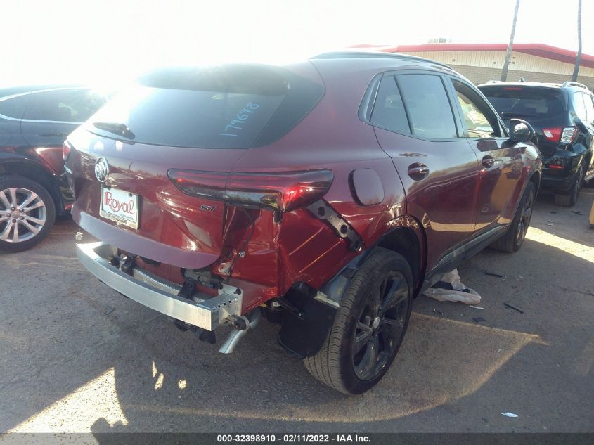 2021 BUICK ENVISION PREFERRED LRBAZLR47MD179698
