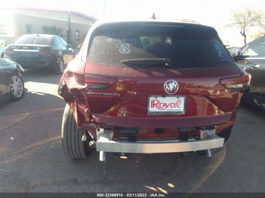 2021 BUICK ENVISION PREFERRED LRBAZLR47MD179698