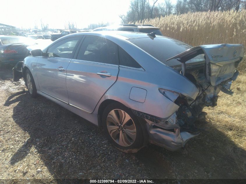 2013 HYUNDAI SONATA HYBRID LIMITED W KMHEC4A42DA065918