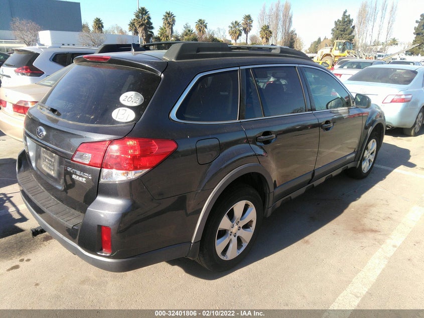 2011 SUBARU OUTBACK VIN: 4S4BRBKC9B3364528