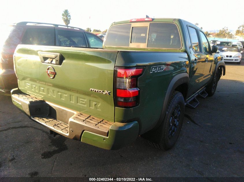 2022 NISSAN FRONTIER PRO-X 1N6ED1EJ6NN614396