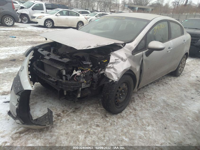2013 KIA RIO LX KNADM4A3XD6302014