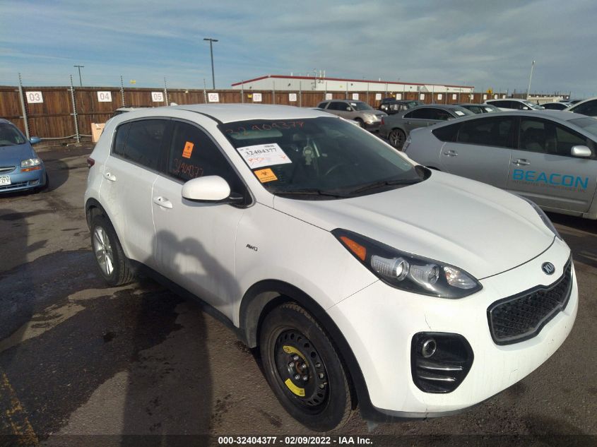 2018 KIA SPORTAGE LX KNDPMCAC3J7334321