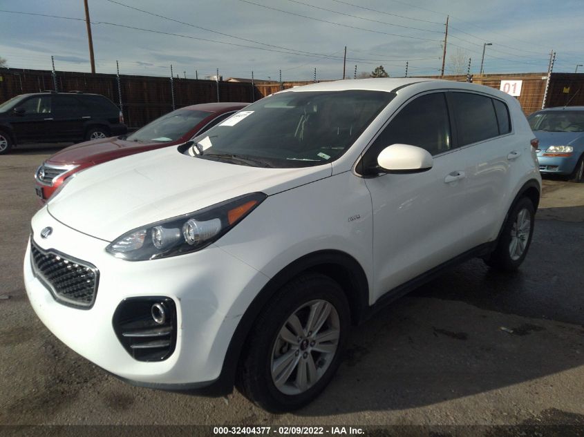 2018 KIA SPORTAGE LX KNDPMCAC3J7334321