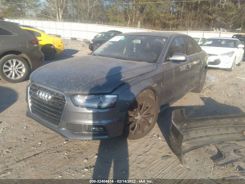2015 AUDI A4 PREMIUM WAUBFAFL8FN003770