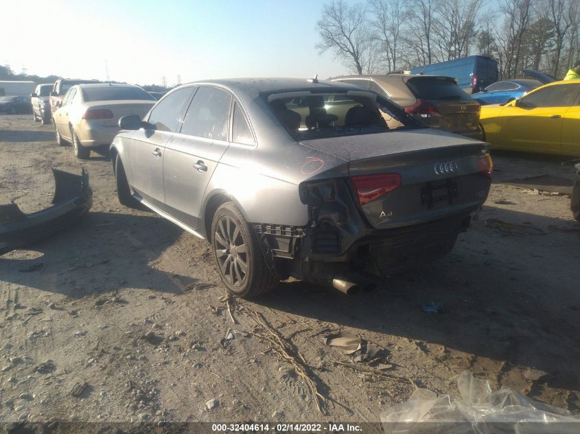 2015 AUDI A4 PREMIUM WAUBFAFL8FN003770