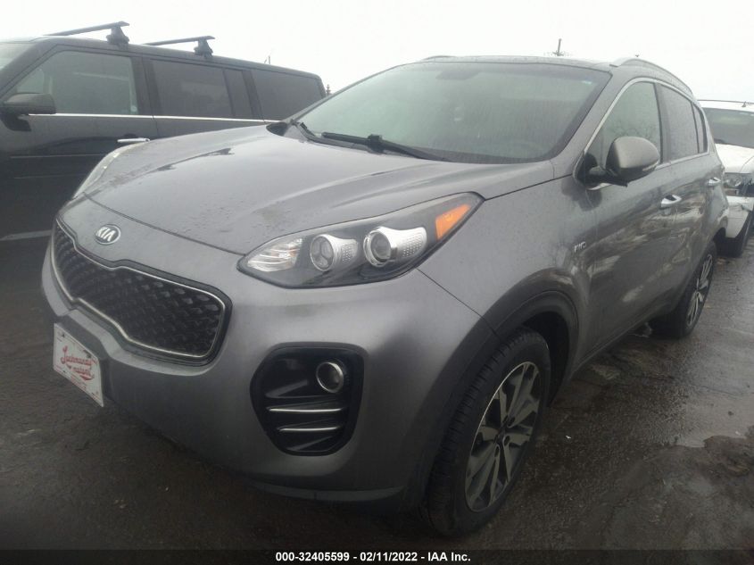 2017 KIA SPORTAGE EX KNDPNCAC1H7056848