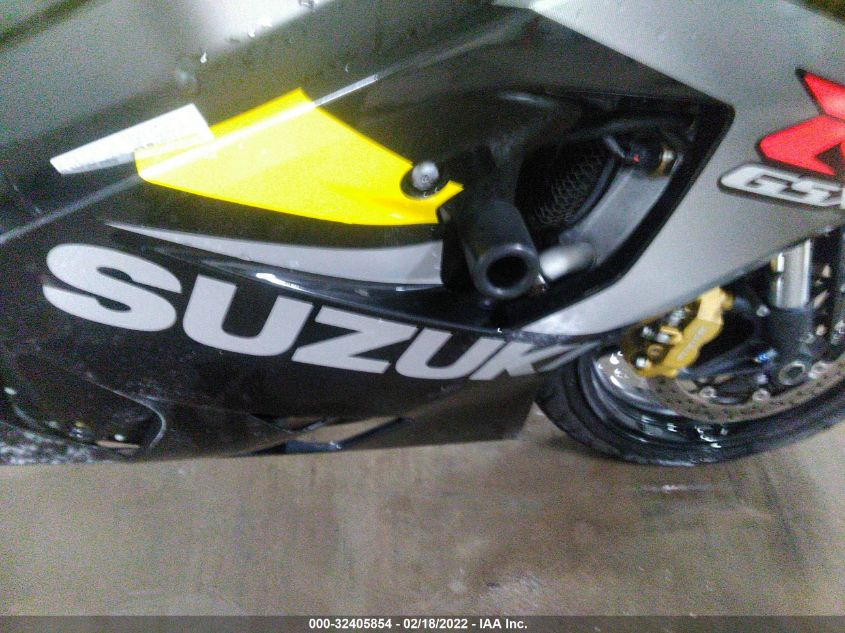 2005 SUZUKI GSX-R750 K JS1GR7JA452103514
