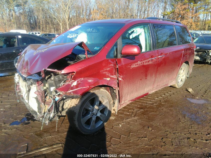 2015 TOYOTA SIENNA SE 5TDXK3DC1FS570853