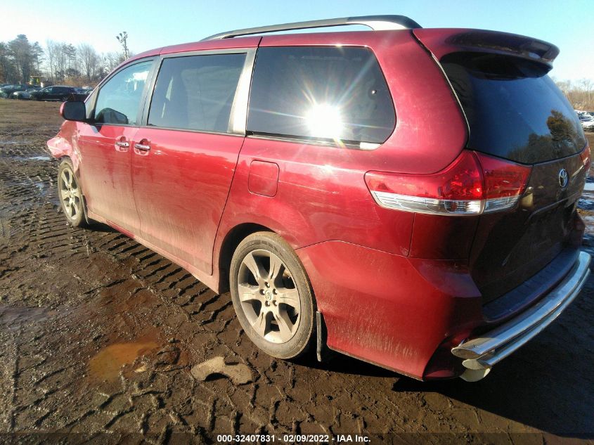 2015 TOYOTA SIENNA SE 5TDXK3DC1FS570853
