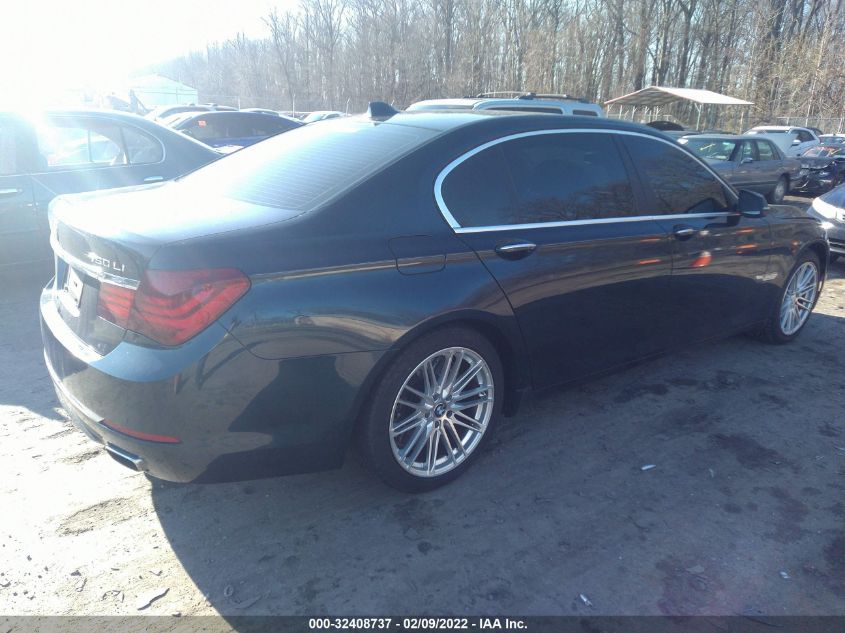 2013 BMW 7 SERIES 750LI XDRIVE WBAYF8C52DDE59374
