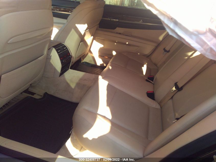 2013 BMW 7 SERIES 750LI XDRIVE WBAYF8C52DDE59374