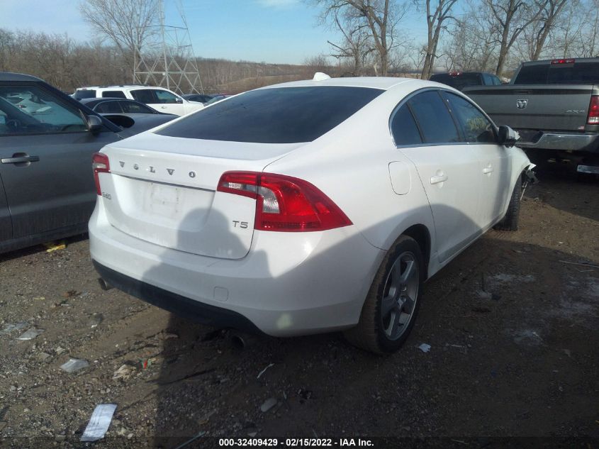 2013 VOLVO S60 T5 YV1612FS2D2186432