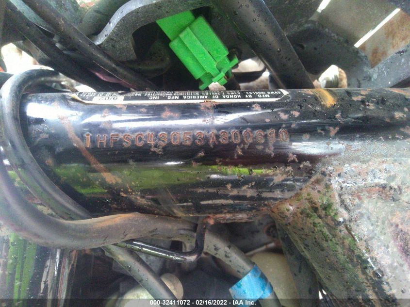 2003 HONDA VT1100 C2 1HFSC43053A300690