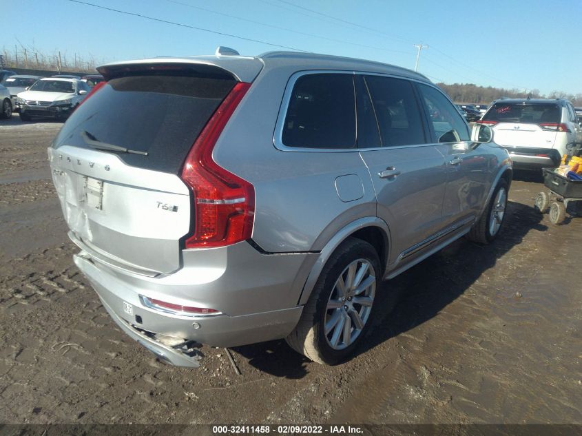 2016 VOLVO XC90 T6 INSCRIPTION YV4A22PL3G1064030