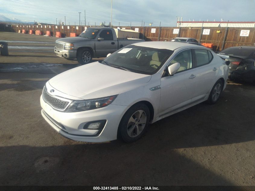 2015 KIA OPTIMA HYBRID KNAGM4AD6F5089111