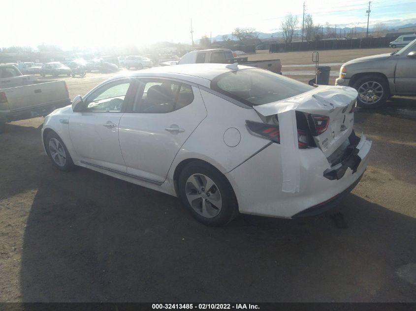 2015 KIA OPTIMA HYBRID KNAGM4AD6F5089111