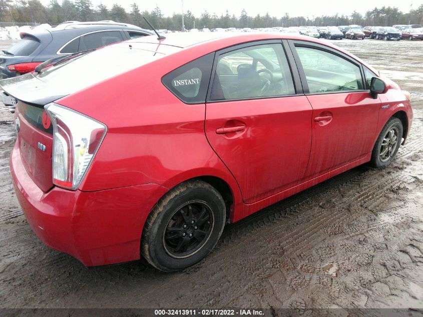 2014 TOYOTA PRIUS FOUR/FIVE/THREE/ONE/TWO JTDKN3DU0E1760620