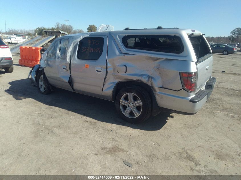 2013 HONDA RIDGELINE RTL 5FPYK1F59DB006173