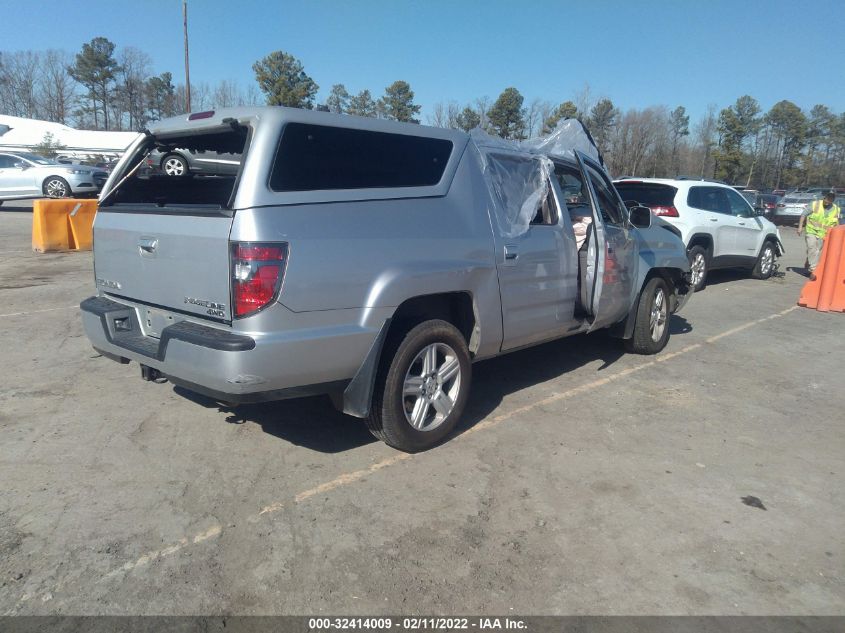 2013 HONDA RIDGELINE RTL 5FPYK1F59DB006173