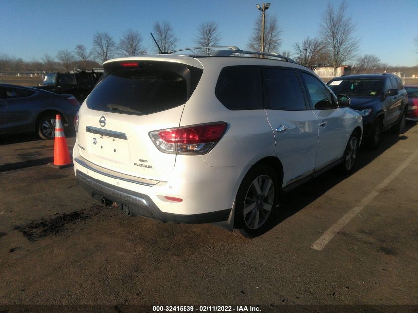 2015 NISSAN PATHFINDER PLATINUM 5N1AR2MMXFC611952
